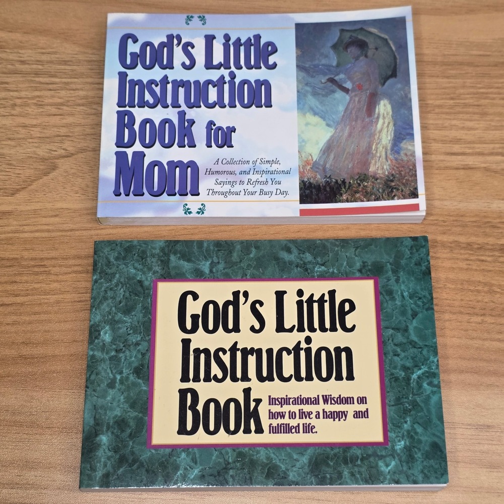 God's Little Instruction Book Set Honor Books 2 Books Very Good 1994